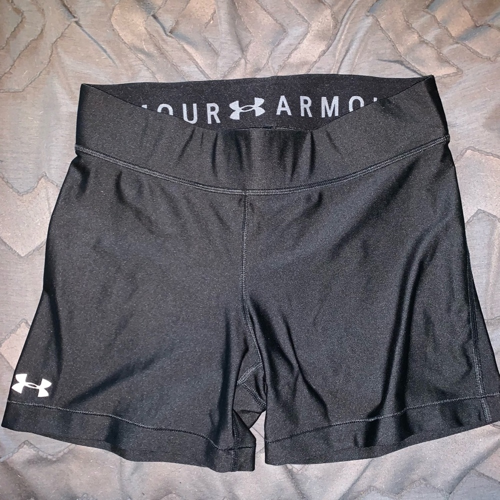 Under Armour Black Athletic Compression Shorts